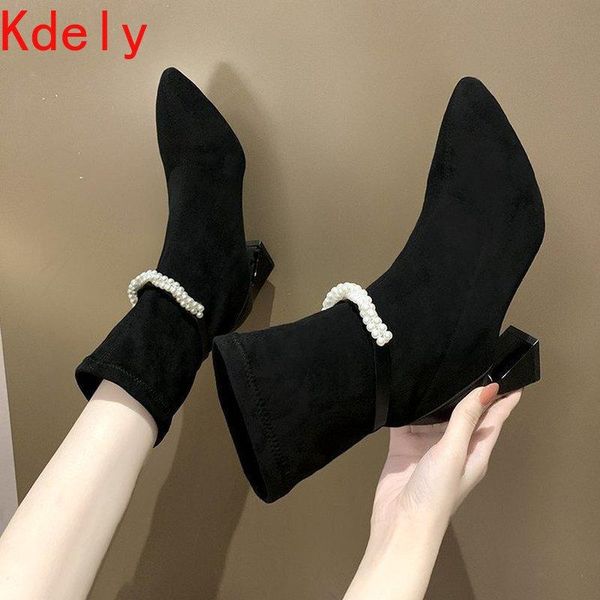 woman flat boots shoes round toe booties ladies boots-women low rubber pointy high heel mid calf autumn 2021 mid-calf, Black
woman flat boots shoes round toe booties ladies boots-women low rubber pointy high heel mid calf autumn 2021 mid-calf, Black