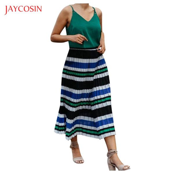 skirts jaycosin 2021 satin women high waist striped printed a line mid-calf fashion bohemian streetwear, Black
skirts jaycosin 2021 satin women high waist striped printed a line mid-calf fashion bohemian streetwear, Black