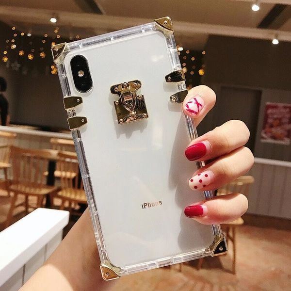 square clear phone case for iphone 13 mini 12 11 pro max xr xs bling metal crystal back cover for iphone 8 7 plus
square clear phone case for iphone 13 mini 12 11 pro max xr xs bling metal crystal back cover for iphone 8 7 plus