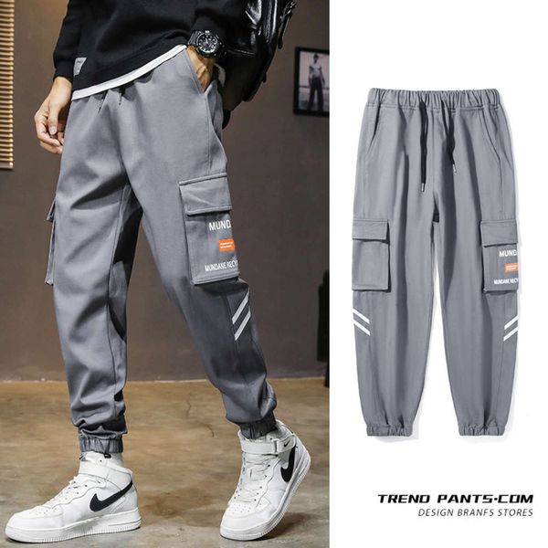 pants style casual pants tide brand loose spring and autumn nine point overalls leggings, Black
pants style casual pants tide brand loose spring and autumn nine point overalls leggings, Black