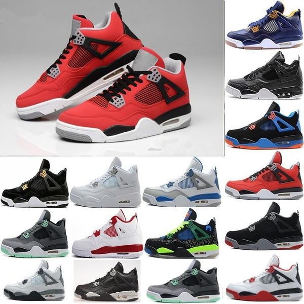 4s new bred black cat neon white cement basketball shoes men 4 toro bravo fire red cool grey sneakers with box
4s new bred black cat neon white cement basketball shoes men 4 toro bravo fire red cool grey sneakers with box