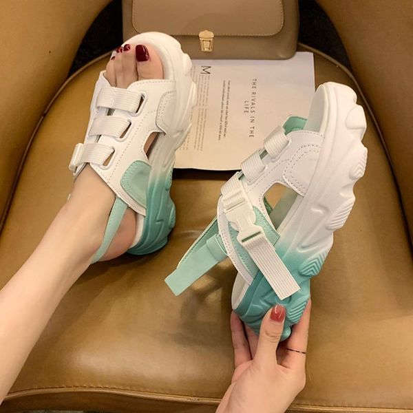 dress shoes women chunky platform sandals 6cm high heels casual brand designers woman hook loop wedge fashion sandal ladies summer, Black
dress shoes women chunky platform sandals 6cm high heels casual brand designers woman hook loop wedge fashion sandal ladies summer, Black