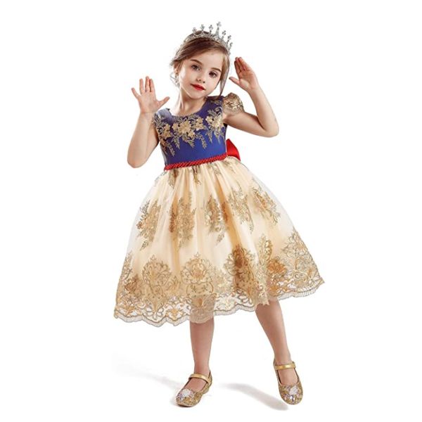 flower girls dresses toddler princess wedding party dress, Red;yellow
flower girls dresses toddler princess wedding party dress, Red;yellow