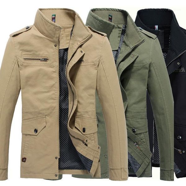 men's jackets 2021 autumn winter mens standing collar long cotton coats male solid color zipper warm outwears, Black;brown
men's jackets 2021 autumn winter mens standing collar long cotton coats male solid color zipper warm outwears, Black;brown