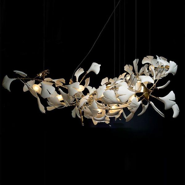 pendant lamps modern simple ceramic gingko leaf restaurant lamp post designer sales department el branch art chandelier
pendant lamps modern simple ceramic gingko leaf restaurant lamp post designer sales department el branch art chandelier