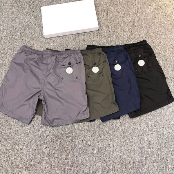 

mon luxury France mens shorts designer men s short sport summer brand trend pure breathable short-clothing lapel 4 colors, 4_color