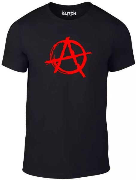 anarchy symbol t-shirt - punk rock t shirt bedlam evil anarchist war rocker, White;black
anarchy symbol t-shirt - punk rock t shirt bedlam evil anarchist war rocker, White;black
