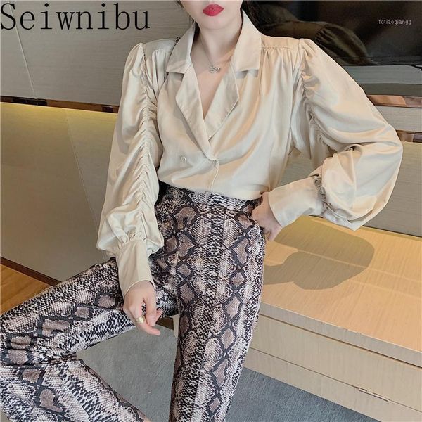 women's tracksuits 2021 runway designer two piece set hong kong fashion suit shirt + animal print slim long pants trousers females clot, Gray
women's tracksuits 2021 runway designer two piece set hong kong fashion suit shirt + animal print slim long pants trousers females clot, Gray