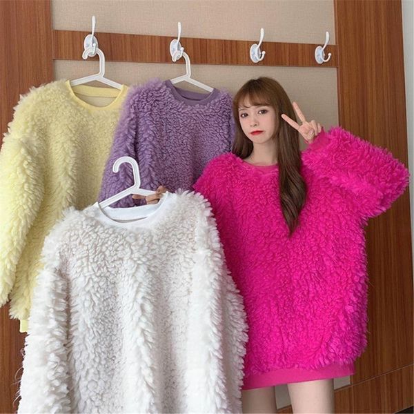 women's hoodies & sweatshirts cute solid fake fur hoodie streetwear hip hop women sweatshirt spring autumn funny harajuku cool kawaii, Black
women's hoodies & sweatshirts cute solid fake fur hoodie streetwear hip hop women sweatshirt spring autumn funny harajuku cool kawaii, Black