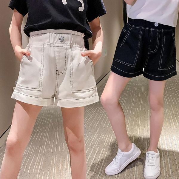 shorts teen girls vintage with pockets black white color denim cotton summer korean casual style children's clothes 6 8 10 12yrs
shorts teen girls vintage with pockets black white color denim cotton summer korean casual style children's clothes 6 8 10 12yrs