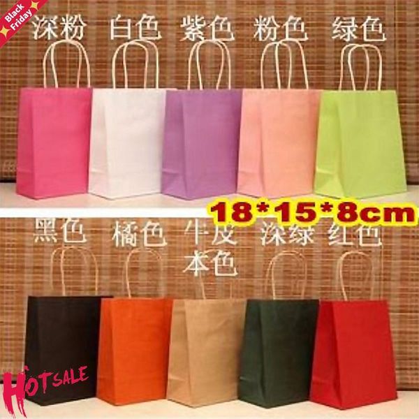 40pcs/lot kraft paper gift bag with handle 18x15x8cm wedding birthday party package bags christmas year wholesale wrap
40pcs/lot kraft paper gift bag with handle 18x15x8cm wedding birthday party package bags christmas year wholesale wrap