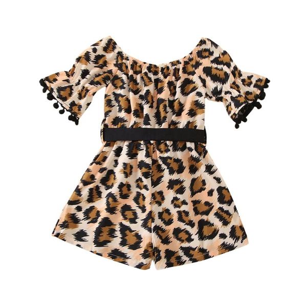 baby girls romper leopard print round collar short sleeve playsuit with waist belt for summer fall casual style soft cute clothing sets, White
baby girls romper leopard print round collar short sleeve playsuit with waist belt for summer fall casual style soft cute clothing sets, White