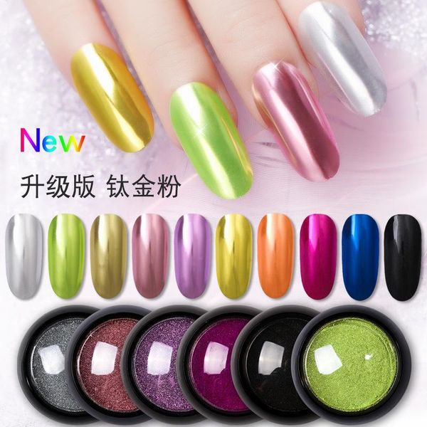 nail art titanium powder, electroplated metal texture, shiny and lasting, mirror silver magic rose gold glitter aurora powder1, Silver;gold
nail art titanium powder, electroplated metal texture, shiny and lasting, mirror silver magic rose gold glitter aurora powder1, Silver;gold