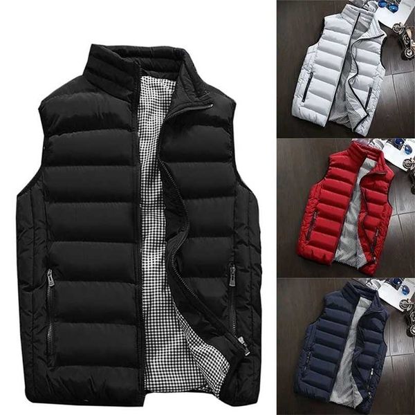 autumn winter men stylish vest mens warm sleeveless jacket waistcoat men's vest casual coats plus size 5xl men clothing 211111, Black;white
autumn winter men stylish vest mens warm sleeveless jacket waistcoat men's vest casual coats plus size 5xl men clothing 211111, Black;white
