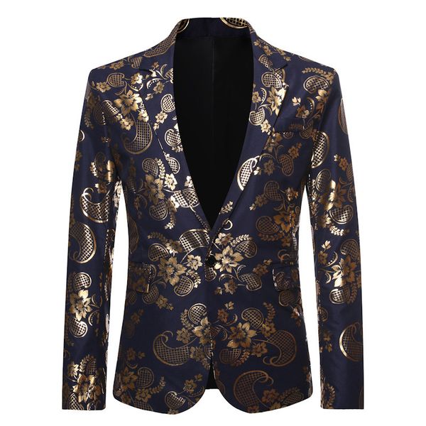 fashion suits sale autumn and winter 2021 style casual men's gilded wedding jacket, White;black
fashion suits sale autumn and winter 2021 style casual men's gilded wedding jacket, White;black