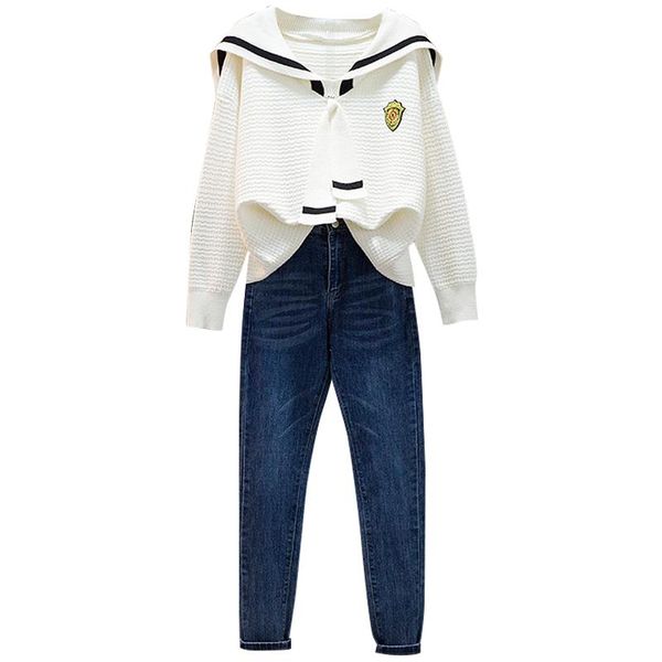 women's tracksuits 2021 spring autumn women lapel long sleeve pullovers sweater female denim pants jeans leisure suit outfit casual fas, Gray
women's tracksuits 2021 spring autumn women lapel long sleeve pullovers sweater female denim pants jeans leisure suit outfit casual fas, Gray