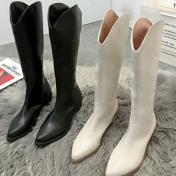shoes knight woman fashion knee high boots women autumn flat shoes slip-on footware white black brown zaub
shoes knight woman fashion knee high boots women autumn flat shoes slip-on footware white black brown zaub