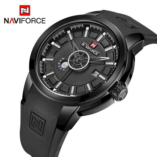 wristwatches naviforce watches men fashion quartz watch sports date rubber waterproof male wristwatch relogio masculino, Slivery;brown
wristwatches naviforce watches men fashion quartz watch sports date rubber waterproof male wristwatch relogio masculino, Slivery;brown