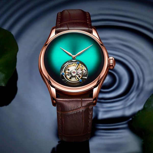 unique personality and creativity european american men watch tourbillon mechanical business gift male clock wristwatches, Slivery;brown
unique personality and creativity european american men watch tourbillon mechanical business gift male clock wristwatches, Slivery;brown