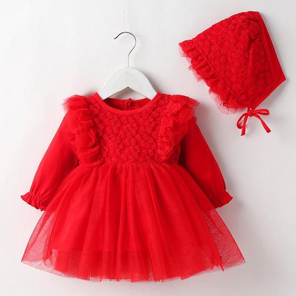 girl's dresses autumn and winter kids clothing baby girl dress with hat infant long-sleeve flowers born princess clothes, Red;yellow
girl's dresses autumn and winter kids clothing baby girl dress with hat infant long-sleeve flowers born princess clothes, Red;yellow