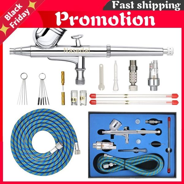 professional spray guns dual-action 7cc 0.3mm silver airbrush paint gun cake decoration makeup nail art painting air brush kit tattoo diy
professional spray guns dual-action 7cc 0.3mm silver airbrush paint gun cake decoration makeup nail art painting air brush kit tattoo diy