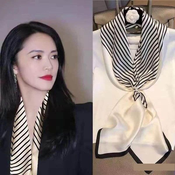 xj9 women 2020square 90 ties cravat mini women 2020silk silk square scarf 90 mini scarf, Black;gray
xj9 women 2020square 90 ties cravat mini women 2020silk silk square scarf 90 mini scarf, Black;gray