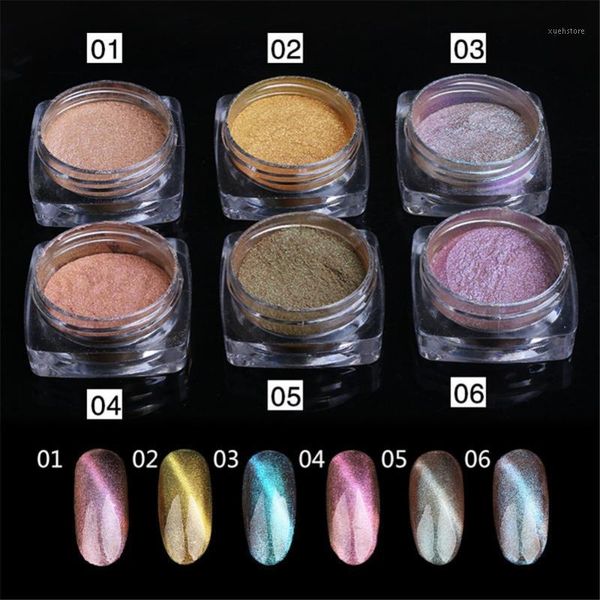 colors nail chameleon magnetic powder 3d cat eye magic laser glitter dust manicure art pigment with magnet1, Silver;gold
colors nail chameleon magnetic powder 3d cat eye magic laser glitter dust manicure art pigment with magnet1, Silver;gold
