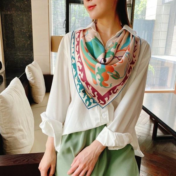 scarves 100% twill silk scarf women fashion double-sided flower shawl hijab head neck hair bag headband turban bandana 35"*35", Blue;gray
scarves 100% twill silk scarf women fashion double-sided flower shawl hijab head neck hair bag headband turban bandana 35"*35", Blue;gray
