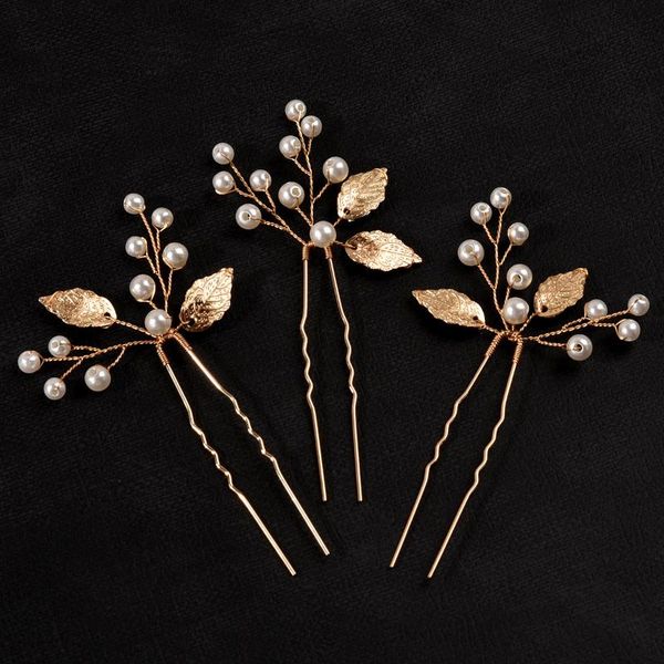 hair clips & barrettes 3pcs u-shaped hairpin with leaf decor faux pearls rollers weddings parties pins suitable for all types lb, Golden;silver
hair clips & barrettes 3pcs u-shaped hairpin with leaf decor faux pearls rollers weddings parties pins suitable for all types lb, Golden;silver