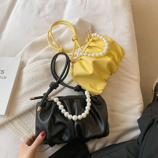 evening bags trend candy color women's bag summer soft pu pleated shoulder crossbody messenger lady handbags pearl chain small purses
evening bags trend candy color women's bag summer soft pu pleated shoulder crossbody messenger lady handbags pearl chain small purses