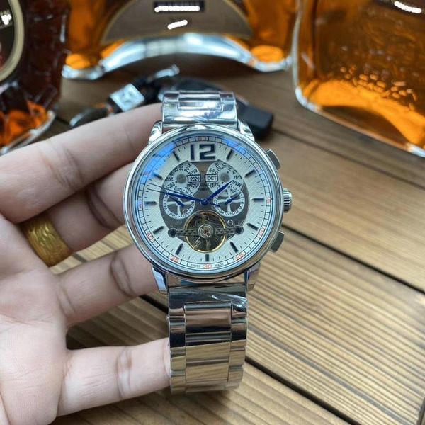 wristwatches luxury men's watch fashion simple design dial calendar stainless steel strap folding buckle master works men 2021 gift cou, Slivery;brown
wristwatches luxury men's watch fashion simple design dial calendar stainless steel strap folding buckle master works men 2021 gift cou, Slivery;brown