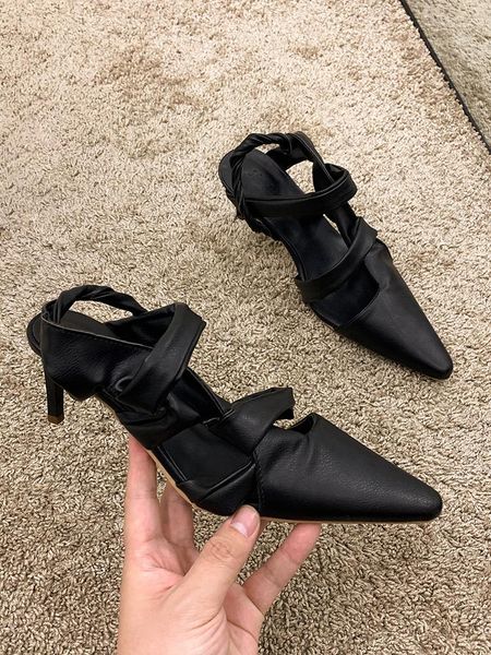 dress shoes women's sandals 2021 summer fashion pointed roman style stiletto high heels, Black
dress shoes women's sandals 2021 summer fashion pointed roman style stiletto high heels, Black