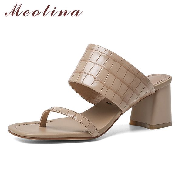 shoes women flip flops high heel slippers square toe thick heels ladies slides summer sandals female beige large size 40 210517, Black
shoes women flip flops high heel slippers square toe thick heels ladies slides summer sandals female beige large size 40 210517, Black
