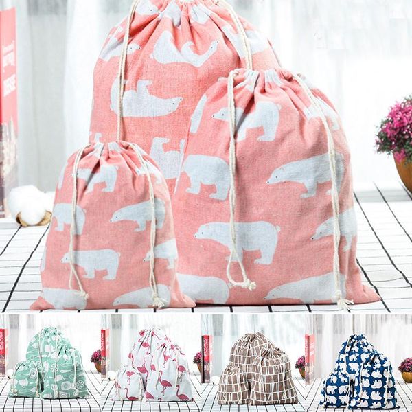 3pcs printed cotton and linen drawstring storage bags f/ underwear shoes travel pockets clothes sundries organizer 3 siz clothing & wardrobe
3pcs printed cotton and linen drawstring storage bags f/ underwear shoes travel pockets clothes sundries organizer 3 siz clothing & wardrobe