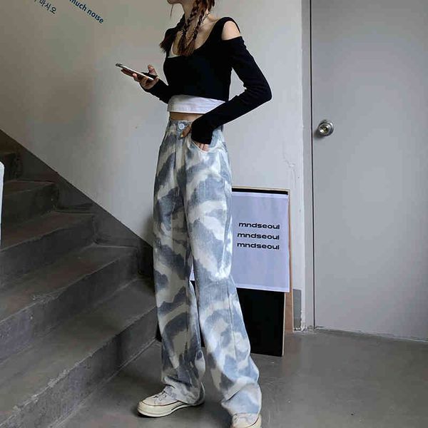 philosphy wonder tie-dye blue pants casual vintage design sense loose wide leg high waist straight trousers bottoms 210510, Black;white
philosphy wonder tie-dye blue pants casual vintage design sense loose wide leg high waist straight trousers bottoms 210510, Black;white