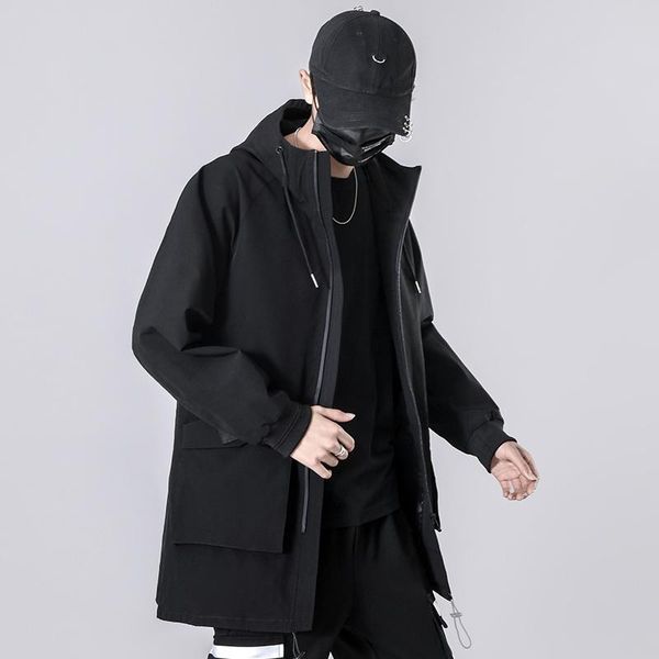 men's jackets windbreaker mid-length coat jacket youth 2021 spring autumn leisure all-match solid color large size m-8xl, Black;brown
men's jackets windbreaker mid-length coat jacket youth 2021 spring autumn leisure all-match solid color large size m-8xl, Black;brown