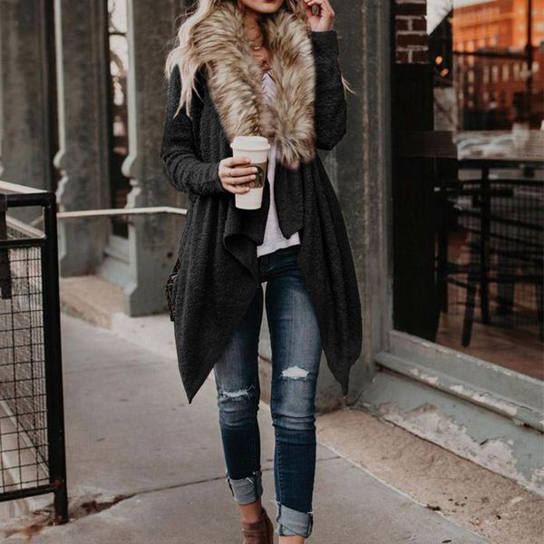women's wool & blends 2021 winter irregular fur medium-long coat female long sleeve cardigan casual lady clothes black women outer wear
women's wool & blends 2021 winter irregular fur medium-long coat female long sleeve cardigan casual lady clothes black women outer wear