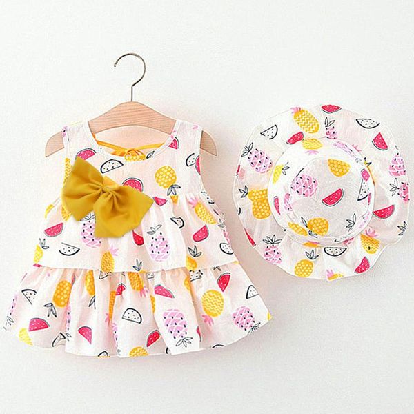 girl's dresses girls dress summer sleeveless pineapple print princess bow hat outfits casual tanks sundress for, Red;yellow
girl's dresses girls dress summer sleeveless pineapple print princess bow hat outfits casual tanks sundress for, Red;yellow