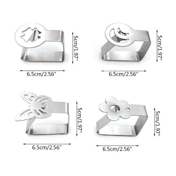 4pcs flower moon stainless steel home table cloth tablecloth clip clamps holder y98e bag clips
4pcs flower moon stainless steel home table cloth tablecloth clip clamps holder y98e bag clips