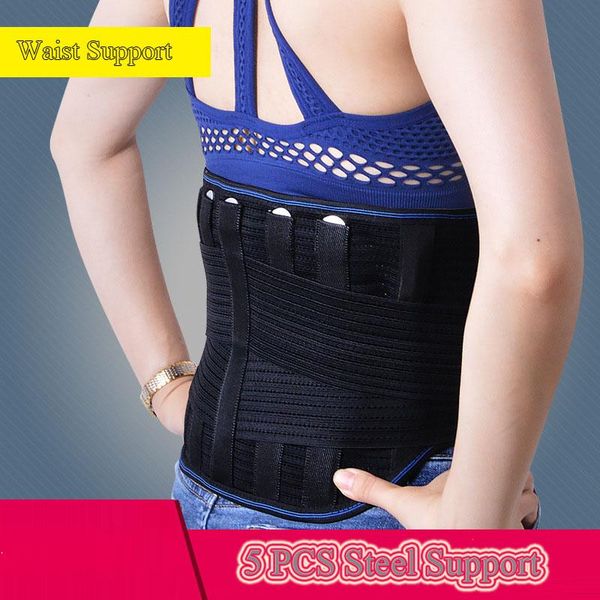 adjustable self-heating magnetic therapy back waist support lumbar brace belt double pull strap lower pain massager, Black;gray
adjustable self-heating magnetic therapy back waist support lumbar brace belt double pull strap lower pain massager, Black;gray