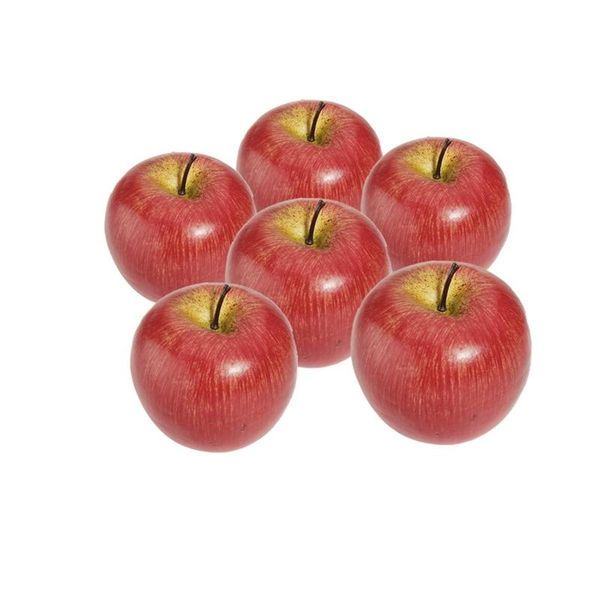 decorative objects & figurines artificial apple plastic fruits imitation home decor 6pcs red
decorative objects & figurines artificial apple plastic fruits imitation home decor 6pcs red