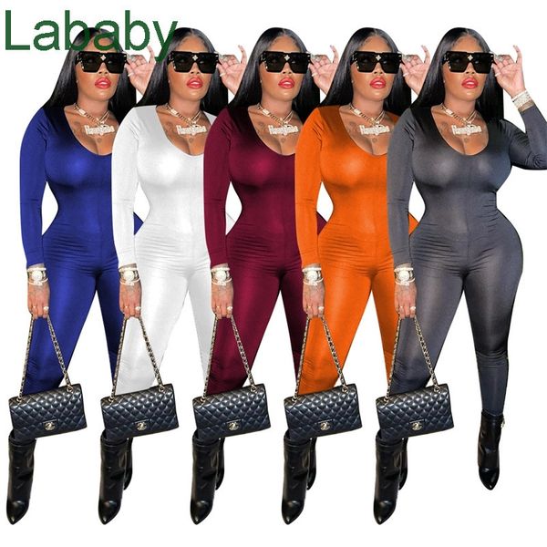 2022 women jumpsuits designer round neck long sleeve trousers backless drawstring folds slim bodysuit solid colour rompers 5 colours, Black;white
2022 women jumpsuits designer round neck long sleeve trousers backless drawstring folds slim bodysuit solid colour rompers 5 colours, Black;white
