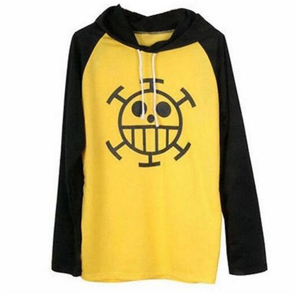 trafalgar law yellow t-shirt anime cosplay costume long sleeve hoodie hooded tshirt 210629, White;black
trafalgar law yellow t-shirt anime cosplay costume long sleeve hoodie hooded tshirt 210629, White;black