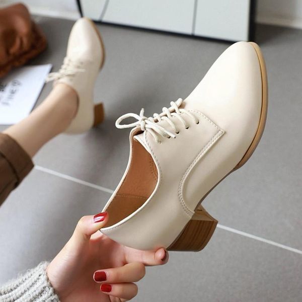 dress shoes women oxford woman lace up autumn spring women's brogue leather full black heels office derby female size 43
dress shoes women oxford woman lace up autumn spring women's brogue leather full black heels office derby female size 43