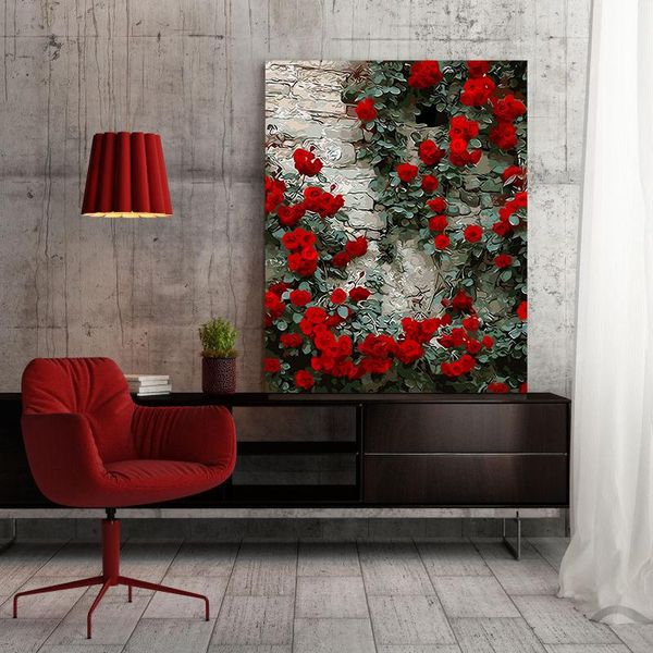 painting by numbers wall rose living room creative hand-painted decorative paintings
painting by numbers wall rose living room creative hand-painted decorative paintings