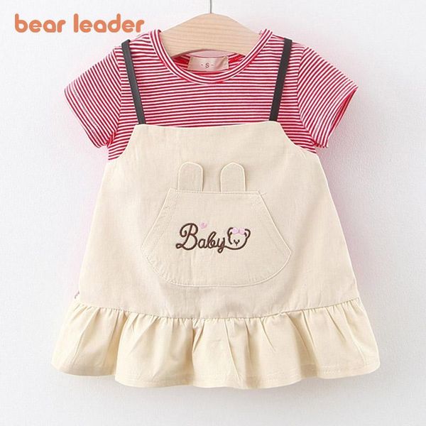 girl's dresses bear leader cartoon summer fashion born baby girls cute dress stripe princess costumes toddler clothes, Red;yellow
girl's dresses bear leader cartoon summer fashion born baby girls cute dress stripe princess costumes toddler clothes, Red;yellow