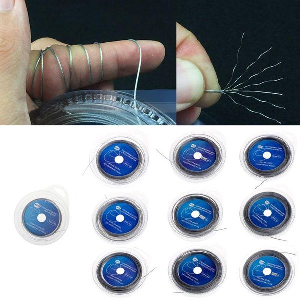 stainless steel wire lures leader trace fishing lines accessories 10m 7 strands w89f braid line
stainless steel wire lures leader trace fishing lines accessories 10m 7 strands w89f braid line