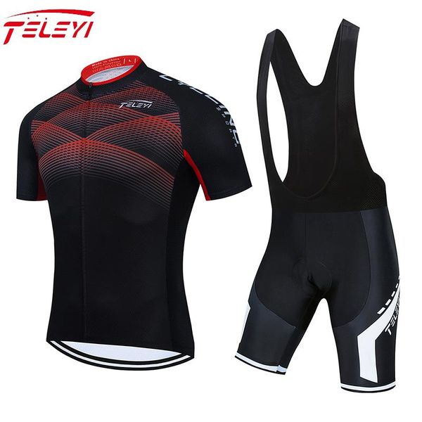 racing sets teleyi 100% polyester pro cycling jersey set mtb bicycle clothes sportswear bike clothing maillot ropa ciclismo, Black;blue
racing sets teleyi 100% polyester pro cycling jersey set mtb bicycle clothes sportswear bike clothing maillot ropa ciclismo, Black;blue