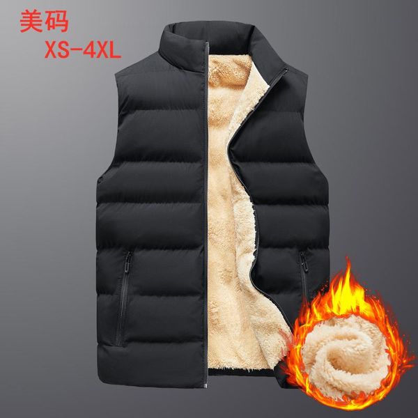 men's vests middle-aged and elderly vest autumn winter style plus velvet thickening large size cotton waistcoat, Black;white
men's vests middle-aged and elderly vest autumn winter style plus velvet thickening large size cotton waistcoat, Black;white