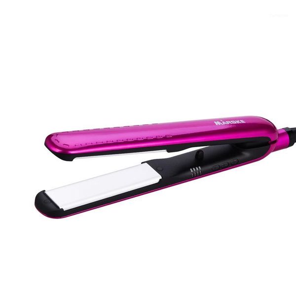 in 1 marske ceramic straightening iron temperature adjustable hair straightener aluminum plate flat curler styler1, Black
in 1 marske ceramic straightening iron temperature adjustable hair straightener aluminum plate flat curler styler1, Black